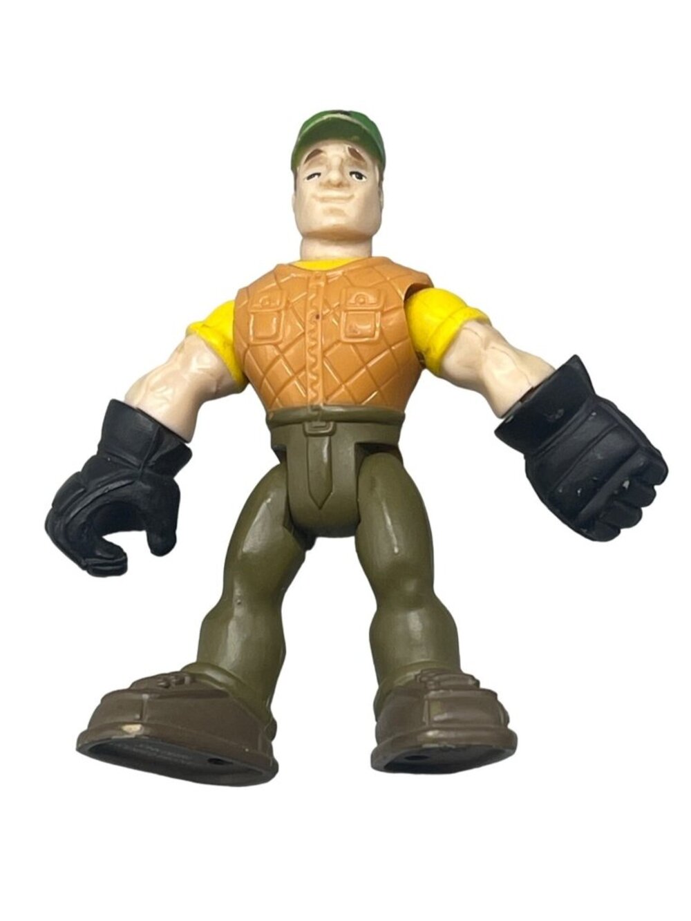 John Deere Gear Force Action Figure Tomy Playset 3" plastic READ